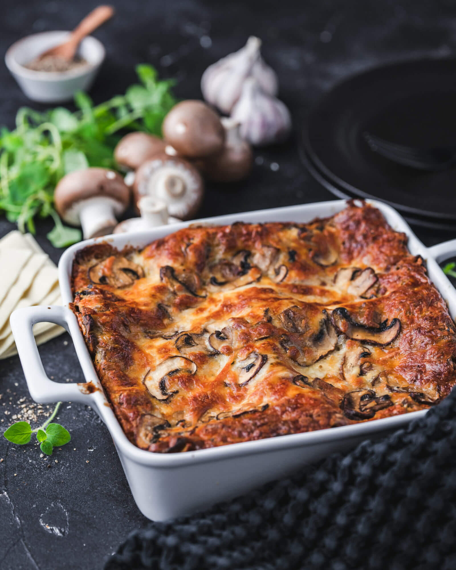 Pilz-Käse-Lasagne - Food&amp;#39;n&amp;#39;Photo