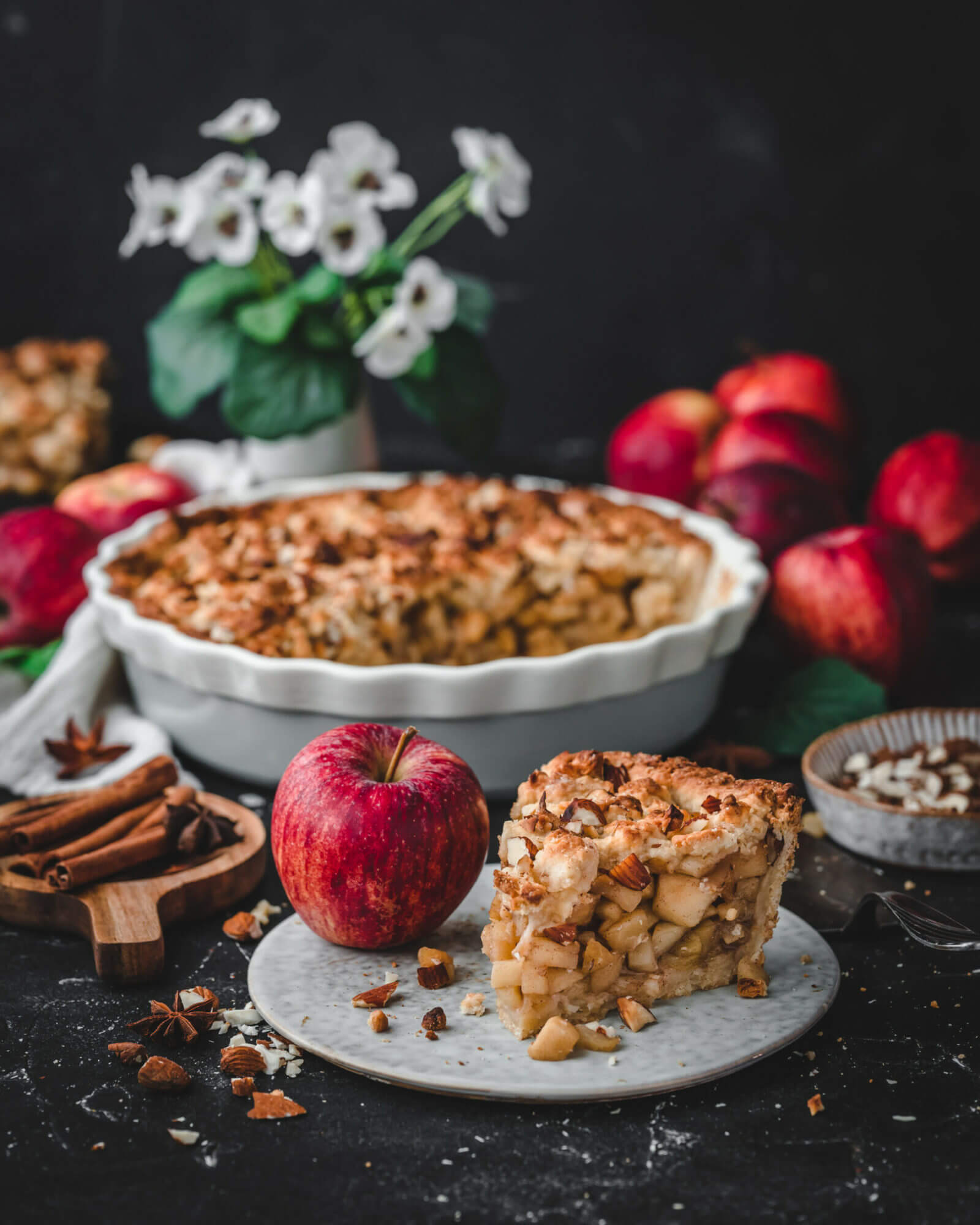 Veganer Apfel-Streuselkuchen - Food&amp;#39;n&amp;#39;Photo | Rezepte • Food-Fotografie ...